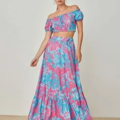 Το φθηνότερο ✨ The Fashion Project Σετ Maxi φούστα με Crop Top - Φούξια ✔️ 7 Το φθηνότερο ✨ The Fashion Project Σετ Maxi φούστα με Crop Top - Φούξια ✔️ -Φορέματα Εκπτώσεις set maxi fousta me crop top 104568 22fm