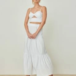 Καλύτερες κριτικές για ⭐ The Fashion Project Σετ μονόχρωμη φούστα με μπουστάκι - Λευκό 💯 -Φορέματα Εκπτώσεις set monoxrwmi fousta me mpoustaki 104991 u1jb