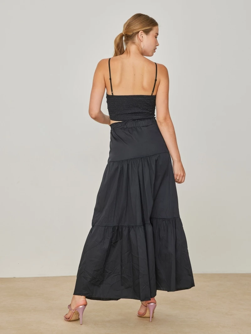 Τοπ 10 ✔️ The Fashion Project Σετ μονόχρωμη φούστα με μπουστάκι - Μαύρο 🔥 4 Τοπ 10 ✔️ The Fashion Project Σετ μονόχρωμη φούστα με μπουστάκι - Μαύρο 🔥 - Image 4