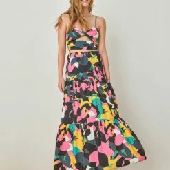 Η καλύτερη συμφωνία 🎉 The Fashion Project Σετ μπουστάκι με φούστα - Μαύρο 🛒 -Φορέματα Εκπτώσεις set mpoustaki me fousta 104985 zsf0