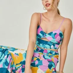 Αγορά 🥰 The Fashion Project Σετ μπουστάκι με φούστα - Μέντα ✨ -Φορέματα Εκπτώσεις set mpoustaki me fousta 104989 n5u5