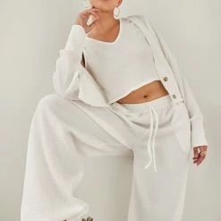 ΧΟΝΔΡΙΚΟ ΕΜΠΟΡΙΟ 😍 The Fashion Project Σετ παντελόνα με τοπ και Cropped ζακέτα - Λευκό ✨ 9 ΧΟΝΔΡΙΚΟ ΕΜΠΟΡΙΟ 😍 The Fashion Project Σετ παντελόνα με τοπ και Cropped ζακέτα - Λευκό ✨ -Φορέματα Εκπτώσεις set pantelona me top kai cropped zaketa 107756 aytf