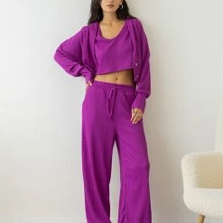 Συμφωνίες 👍 The Fashion Project Σετ παντελόνα με τοπ και Cropped ζακέτα - Magenta 🎁 7 Συμφωνίες 👍 The Fashion Project Σετ παντελόνα με τοπ και Cropped ζακέτα - Magenta 🎁 -Φορέματα Εκπτώσεις set pantelona me top kai cropped zaketa 107761 8rgg