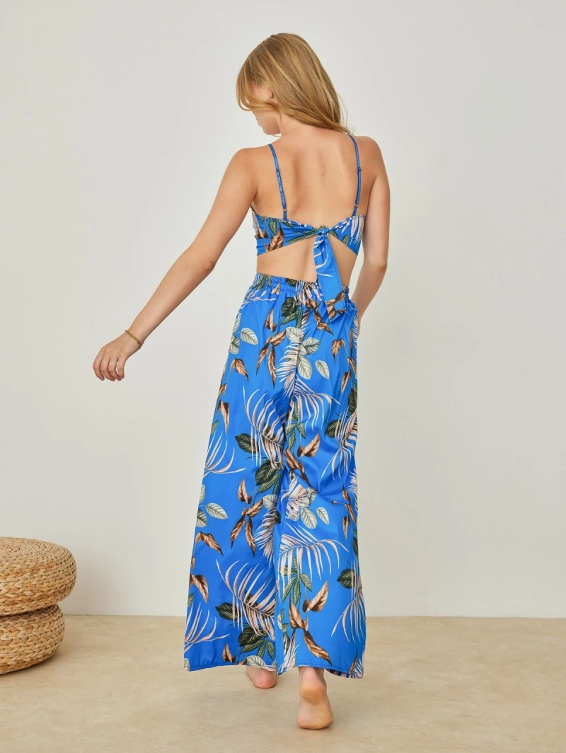 Flash Sale 🔥 The Fashion Project Σετ παντελόνι με ανοίγματα και τοπάκι - Μπλε 👏 4 Flash Sale 🔥 The Fashion Project Σετ παντελόνι με ανοίγματα και τοπάκι - Μπλε 👏 - Image 4