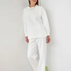 Πολύ καλή προσφορά ✔️ The Fashion Project Σετ παντελόνι με μπλούζα φούτερ - Λευκό ✨ 6 Πολύ καλή προσφορά ✔️ The Fashion Project Σετ παντελόνι με μπλούζα φούτερ - Λευκό ✨ -Φορέματα Εκπτώσεις set panteloni me mplouza fouter 108910 rh1i