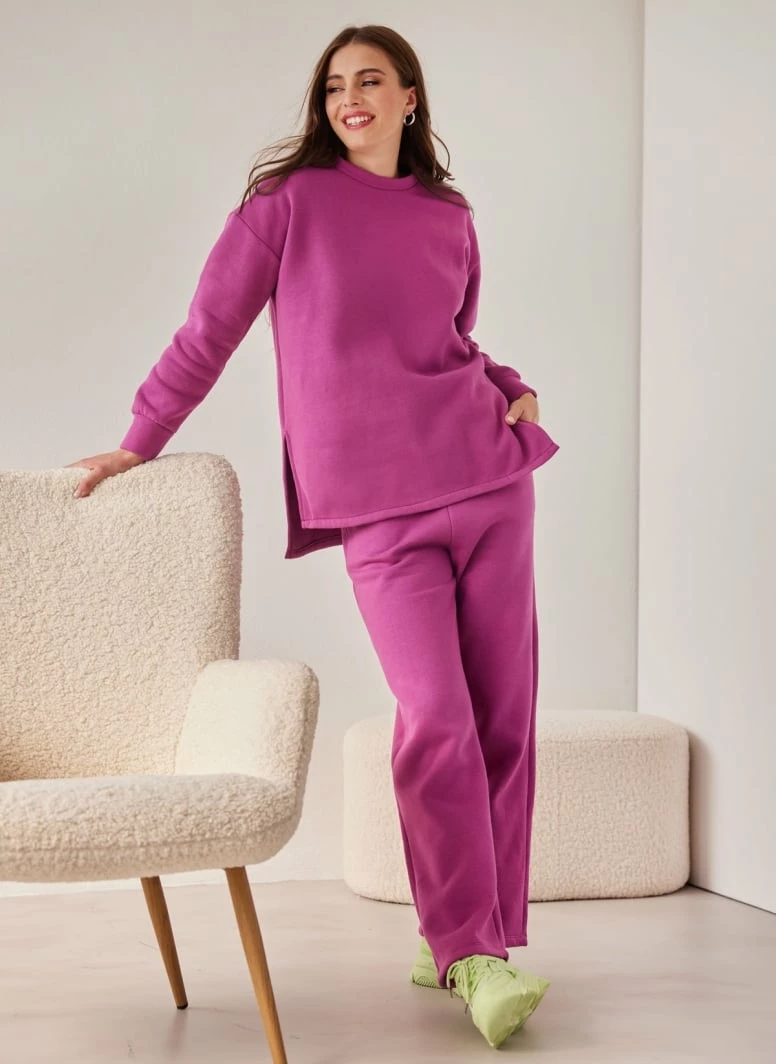 Flash Sale 🔥 The Fashion Project Σετ παντελόνι με μπλούζα φούτερ - Magenta 👍 1 Flash Sale 🔥 The Fashion Project Σετ παντελόνι με μπλούζα φούτερ - Magenta 👍