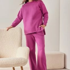 Flash Sale 🔥 The Fashion Project Σετ παντελόνι με μπλούζα φούτερ - Magenta 👍 7 Flash Sale 🔥 The Fashion Project Σετ παντελόνι με μπλούζα φούτερ - Magenta 👍 -Φορέματα Εκπτώσεις set panteloni me mplouza fouter 108914 2u5d