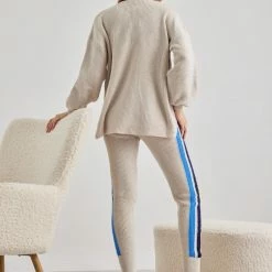 Φτηνός 🥰 The Fashion Project Σετ πλεκτή φόρμα με πουλόβερ - Μπεζ ✨ 8 Φτηνός 🥰 The Fashion Project Σετ πλεκτή φόρμα με πουλόβερ - Μπεζ ✨ -Φορέματα Εκπτώσεις set plekti forma me poulover 108958 yaef