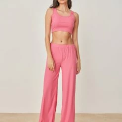 Αγορά 👍 The Fashion Project Σετ ριπ Wide Leg παντελόνι με τοπ - Φούξια 😀 8 Αγορά 👍 The Fashion Project Σετ ριπ Wide Leg παντελόνι με τοπ - Φούξια 😀 -Φορέματα Εκπτώσεις set rip wide leg panteloni me top 102189 hn81