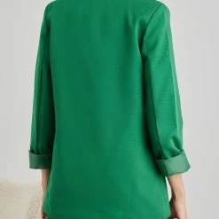 Κουπόνι 💯 The Fashion Project Σετ σακάκι σταυρωτό με παντελόνι - Πράσινο ❤️ -Φορέματα Εκπτώσεις set sakaki staurwto me panteloni 109226 wrk6