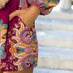 Το φθηνότερο 🥰 The Fashion Project Σετ σορτς και πουκάμισο με λαχούρια - Magenta 👍 -Φορέματα Εκπτώσεις set sorts kai poukamiso me laxouria 106332 njwg