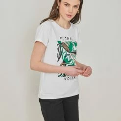 Flash Sale ⌛ The Fashion Project T-shirt με στάμπα - Πράσινο 😀 10 Flash Sale ⌛ The Fashion Project T-shirt με στάμπα - Πράσινο 😀 -Φορέματα Εκπτώσεις t shirt me stampa 100599 u206