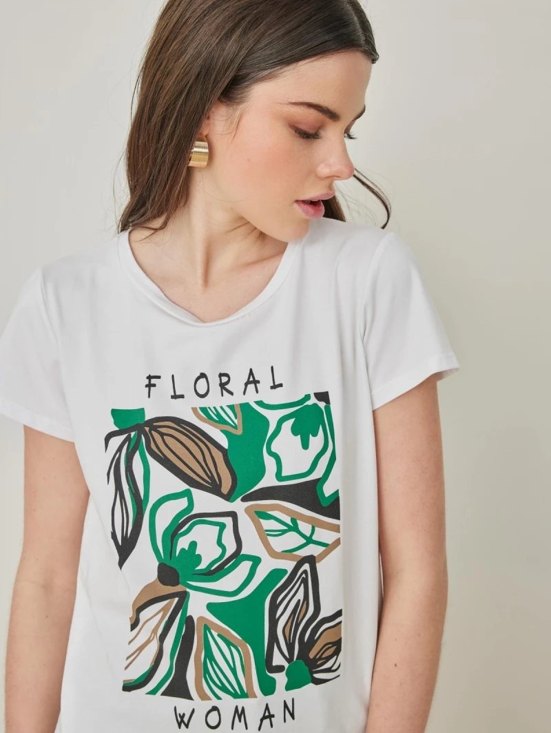 Flash Sale ⌛ The Fashion Project T-shirt με στάμπα - Πράσινο 😀 3 Flash Sale ⌛ The Fashion Project T-shirt με στάμπα - Πράσινο 😀 - Image 3