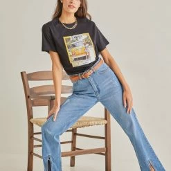 Καλύτερη πώληση 🎁 The Fashion Project T-shirt με στάμπα Enjoy - Μαύρο 🔔 7 Καλύτερη πώληση 🎁 The Fashion Project T-shirt με στάμπα Enjoy - Μαύρο 🔔 -Φορέματα Εκπτώσεις t shirt me stampa enjoy 90722 3d19