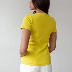 Εξοδος 🧨 NAIBA Τοπάκι ριπ με V Cut άνοιγμα 601.219 - Μουσταρδί 👍 -Φορέματα Εκπτώσεις topaki rip me v cut anoigma 601219 100983 kb6x