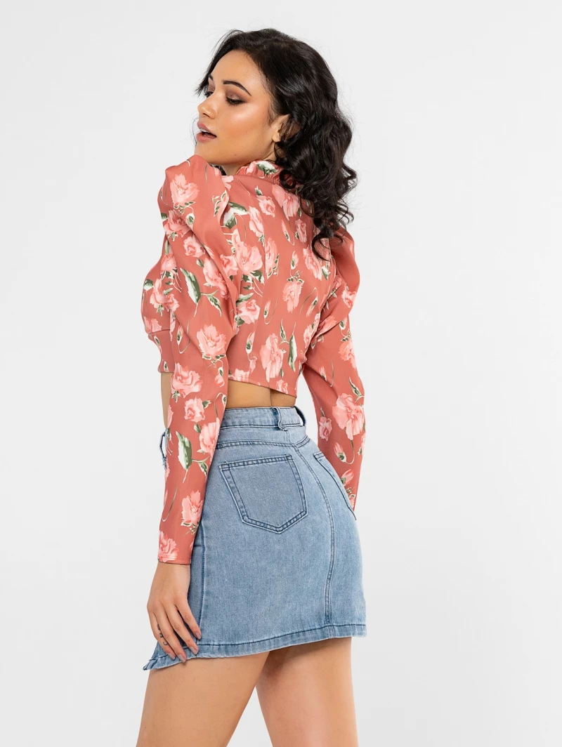 Εξοδος ✨ The Fashion Project Φούστα μίνι τζιν με άνισο τελείωμα - Μπλε Jean 🔥 5 Εξοδος ✨ The Fashion Project Φούστα μίνι τζιν με άνισο τελείωμα - Μπλε Jean 🔥 - Image 5